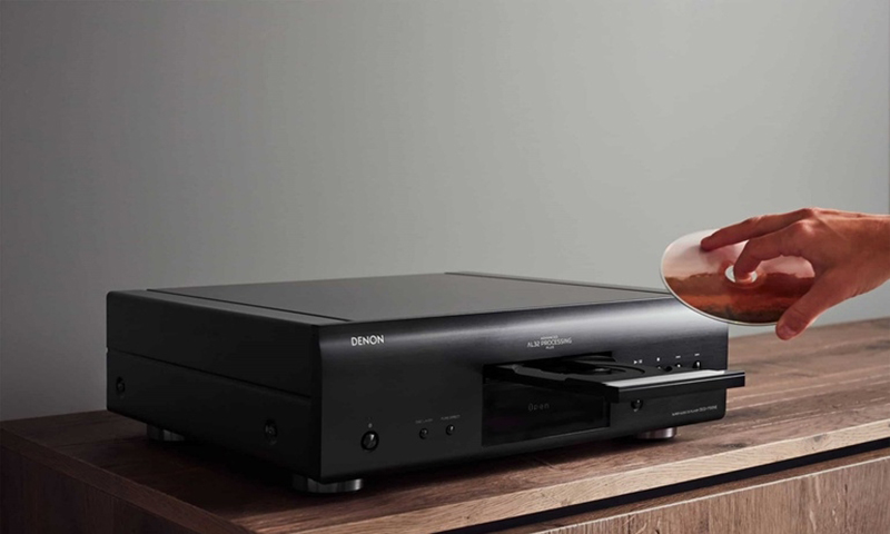 Đầu CD Denon DCD-1700NE giải mã nhiều tệp âm thanh