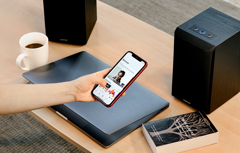 Loa Edifier M601DB kết nối
