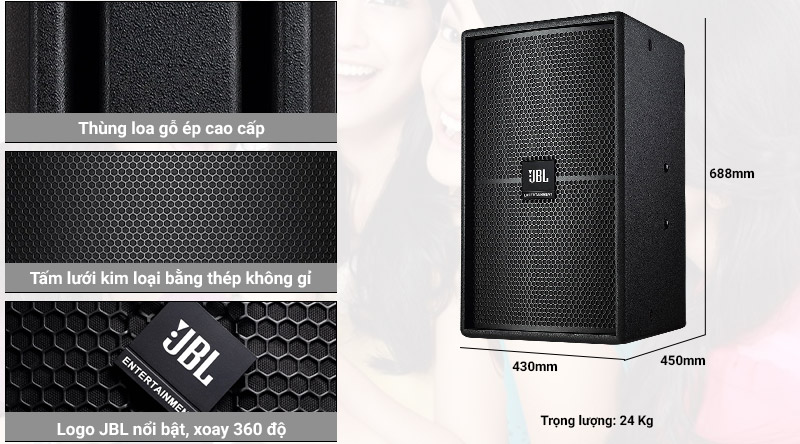 thiết kế của Loa JBL KP 2015G2
