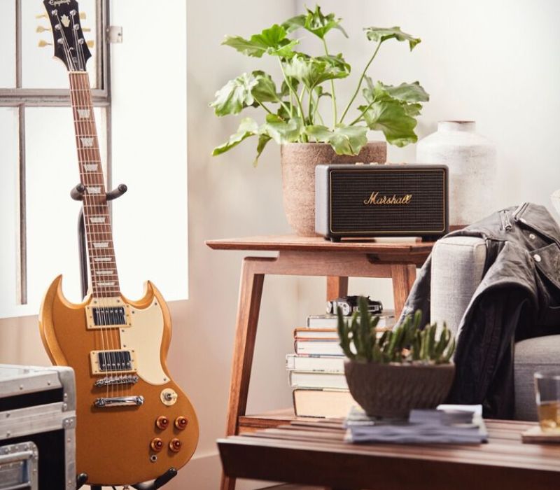 Kết nối loa Marshall với guitar