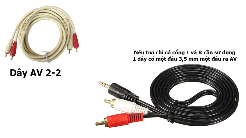 Kết nối qua cổng RCA - Loa Marshall
